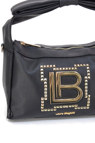Schwarze Handtasche mit Schleife LAURA BIAGIOTTI GLOOMY 118-3