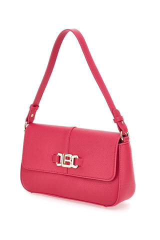 Fuchsiafarbene Umhängetasche mit goldenem Plateau Laura Biagiotti 121-3
