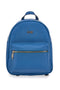Blauer Rucksack mit goldenen Details Basile 003
