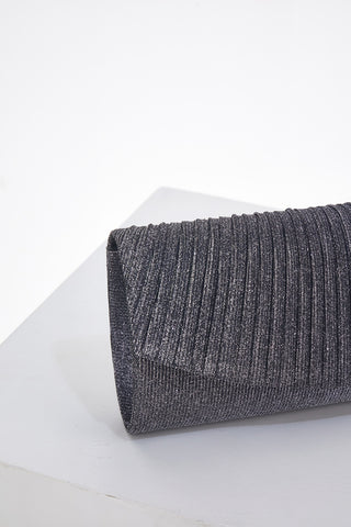 Mini Bag Antracite con Glitter Coveri Collection 0189