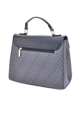 Schwarze Handtasche mit zusätzlichem Schultergurt Roncato R5237,575