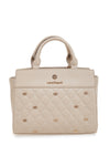 Beige Handtasche mit Matelassé-Effekt LAURA BIAGIOTTI RATCHET