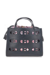 Schwarze Handtasche mit farbiger Innentasche LAURA BIAGIOTTI RICKIE