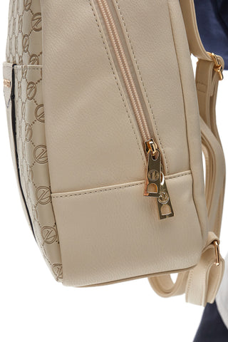 Rucksack Creme mit verstellbaren Schultergurten GUIDO VIETRI K30.357.B006