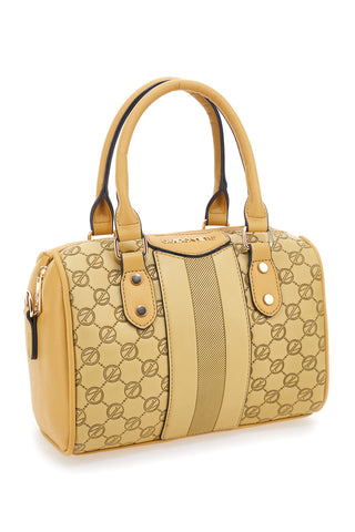 Borsa bauletto senape con tracolla removibile GUIDO VIETRI K30.357.B028