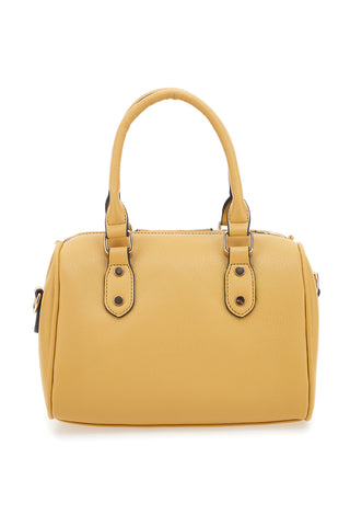 Borsa bauletto senape con tracolla removibile GUIDO VIETRI K30.357.B028