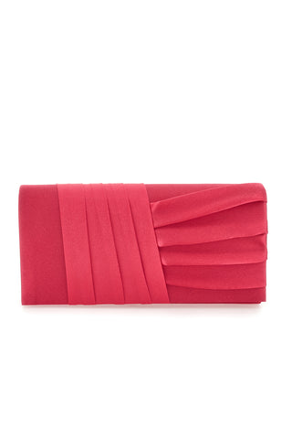 Pochette Fuxia Effetto Sera con Catenella Rimovibile COVERI COLLECTION 0149-B