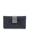 Schwarze Clutch mit Magnetverschluss Coveri Sera 0149E