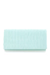 COVERI COLLECTION SERA 099 Hellblaue Abendhandtasche mit abnehmbarem Schultergurt