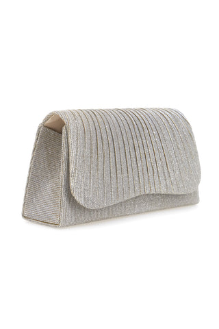 Clutch da sera oro effetto conchiglia COVERI COLLECTION SERA 099