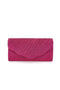 Pochette fucsia con patta glitterata Coveri SERA 099 3