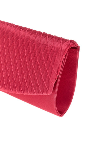 Fuchsia Kupplungstasche mit Kette Coveri collection SUI SERA 099 6