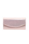 Pochette rosa perlato elegante Coveri 099-7