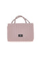 Borsa rosa trapuntata con doppio manico PRIMA RIGA SPA ATENA