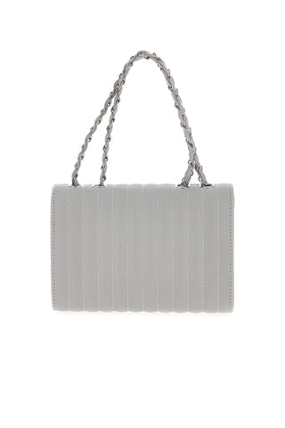 Gesteppte graue Tasche mit Doppelgriff PRIMA RIGA SPA ATENA