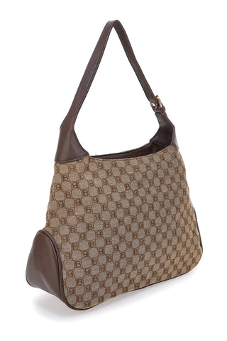 Borsa logata marrone con manico a spalla Laura Biagiotti LB25W-255-6