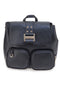 Zaino nero con doppia tasca frontale Guido Vietri K30,365,B016