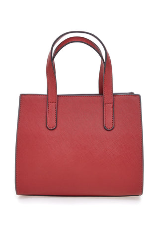 Borsa a mano rossa con tracolla inclusa Basile Class BA11959SAF