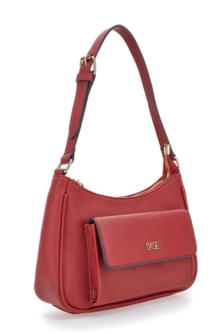 Basile Class BA11950ESAF Rote Schultertasche mit Vordertasche