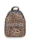 Basile BA1271N-MAC Rucksack mit Animal-Print und schwarzen Details
