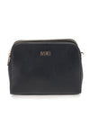 Borsa nera compatta con doppia zip Basile BA1274DOLL