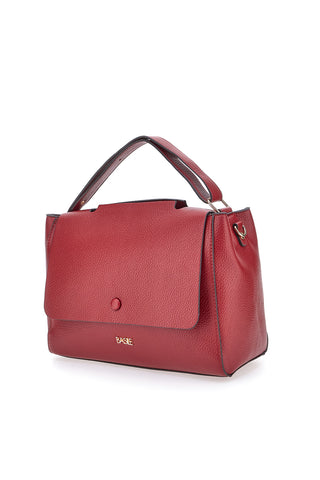 Burgunder Handtasche mit Schultergurt und Innentaschen Basile CLASS BA1275DOLL