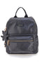 Naj-Oleari COB 62050/BOBA13 Schwarzer Rucksack mit Teddybär-Schlüsselanhänger