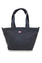 Borsa shopper mini nera in tessuto con manici logati Tommy Jeans Daily Mini Tote