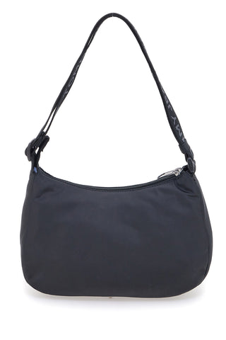 Borsa a spalla nera in tessuto con logo Tommy Jeans Shoulder Bag
