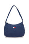 Borsa a spalla blu in tessuto con logo Tommy Jeans Shoulder Bag