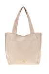 Beige Tasche mit Klappe und Griffen Prima riga BAGPITT002-B