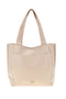 Beige Tasche mit Klappe und Griffen Prima riga BAGPITT002-B