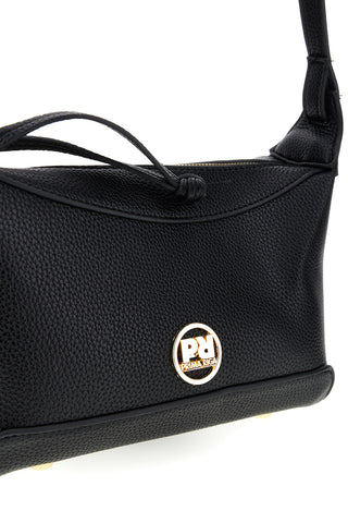 Schwarze Tasche mit Schulterriemen Prima riga BAGPITT003-B