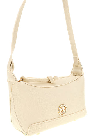 Cremefarbene Tasche mit Schulterriemen Prima riga BAGPITT003-B