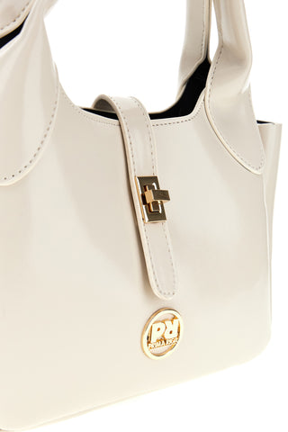 Beige Tasche mit Schal Prima riga BAGPITT005-B