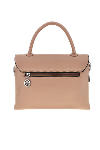 Borsa nude a mano con tracolla Emma spagnesi PU8901