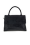 Schwarze Handtasche mit Schulterriemen Emma spagnesi PU8901