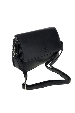 Emma Spagnesi PU9015 schwarz Umhängetasche