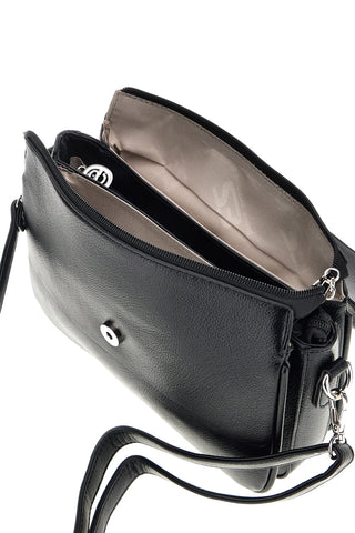 Emma Spagnesi PU9015 schwarz Umhängetasche