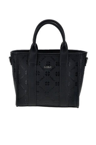 Schwarze Handtasche mit Schulterriemen Me & me 20511