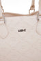 Beige Handtasche mit abnehmbarem Schulterriemen Me & me 20499