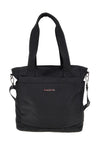 Schwarze Tasche mit Schulterriemen und Griffen Me & me 2331