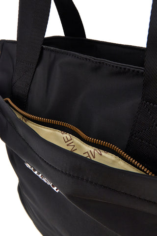 Schwarze Tasche mit Schulterriemen und Griffen Me & me 2331