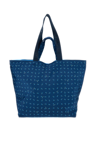 Schicke blaue Tasche mit Griffen Naj-oleari 61476/MIAP2