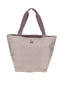 Rosa-beige Strandtasche mit Reißverschluss Renato Balestra 61099/MIAB3