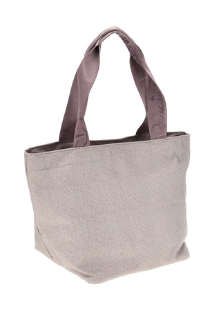 Rosa-beige Strandtasche mit Reißverschluss Renato Balestra 61030/MIAB3