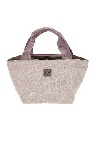 Beige Sand Tasche mit Griffen Renato balestra 61029/MIAB3