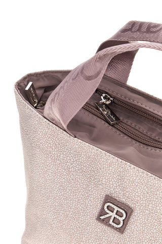 Beige Sand Tasche mit Griffen Renato balestra 61029/MIAB3