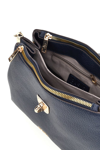 Blaue Tasche mit Kettenriemen Basile BA1280DOLL