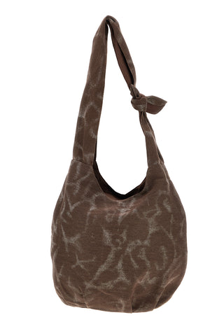 Borsa beige animalier con nodo Basile CLASSBA22222